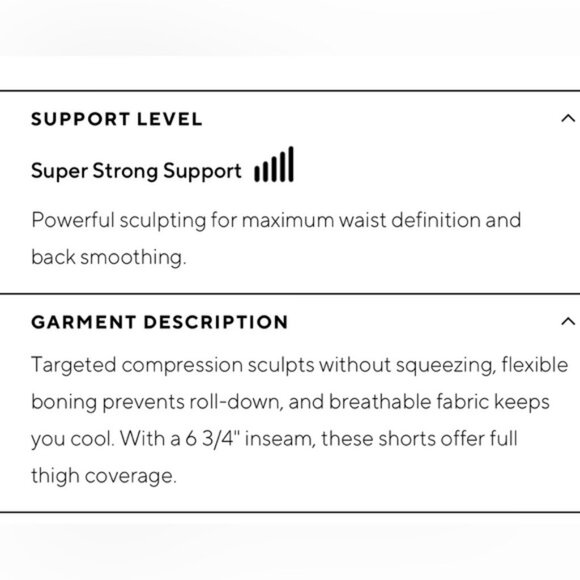 Honeylove 1X SuperPower high compression Sculptwear shorts in Sand - Picture 5 of 9